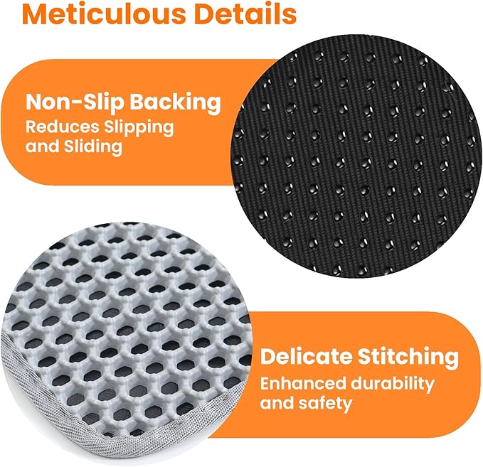 Double-Layer Cat Litter Mat