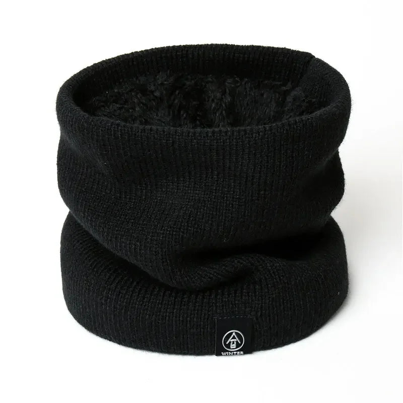 Thick Knitted Winter Scarf - Cashmere-Like Ring Snood