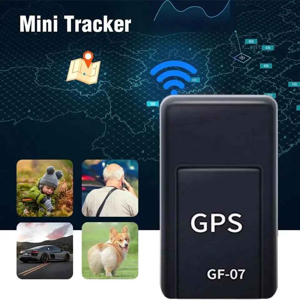 Mini GPS Tracker - Portable Car GPS Tracker with Magnetic Anti-Lost Device & Precise Position