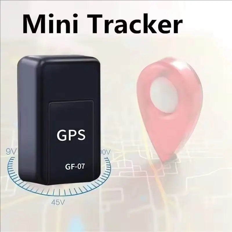 Mini GPS Tracker - Portable Car GPS Tracker with Magnetic Anti-Lost Device & Precise Position