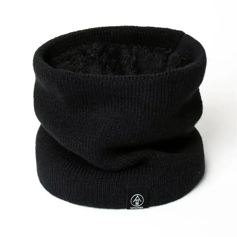 Thick Knitted Winter Scarf - Cashmere-Like Ring Snood