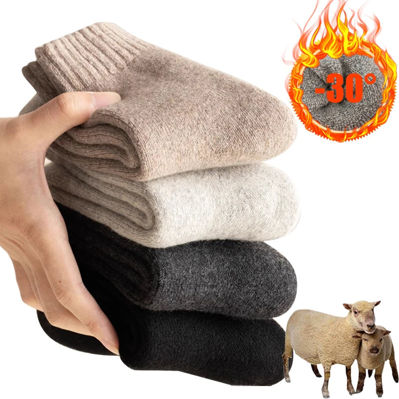 WoolWarmth™ Premium Cozy Socks ❄️🧦