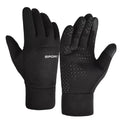 Winter Flip Open Two Finger Gloves Men Women Warm Touch Screen Gloves Outdoor Windproof Waterproof Cycling Skiing Fishing Gloves