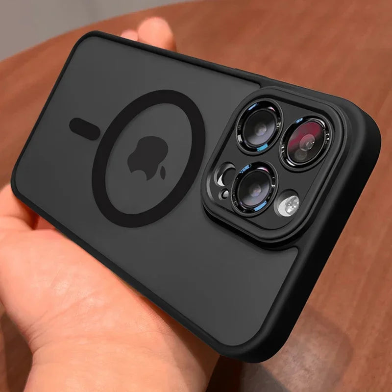 Matte Magnetic Wireless Charge  for iPhone 15 14 13 Pro Max Plus